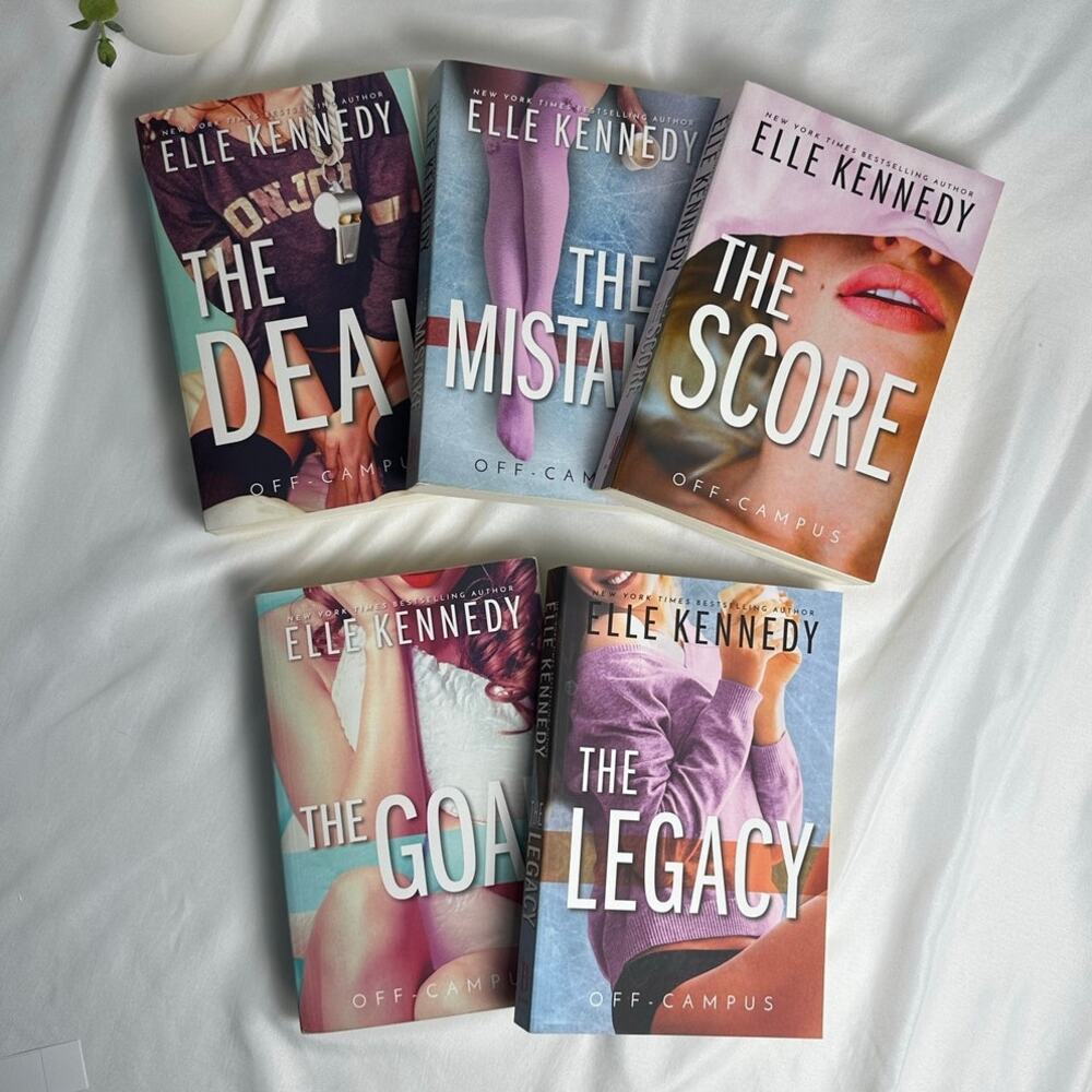 The Deal, The Mistake, The Score, The Goal, & The Legacy Elle Kennedy Bloom Book